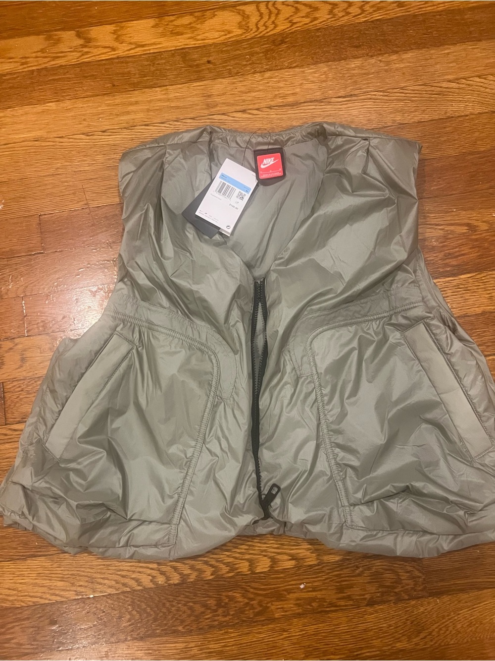 Nike Women's Olive Utility Puffer Vest
